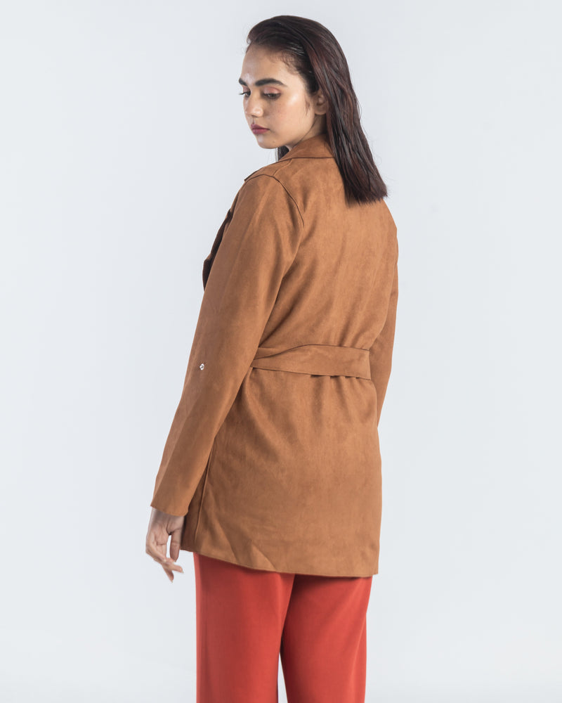 Women Suede Jacket - Engine - Buy Now