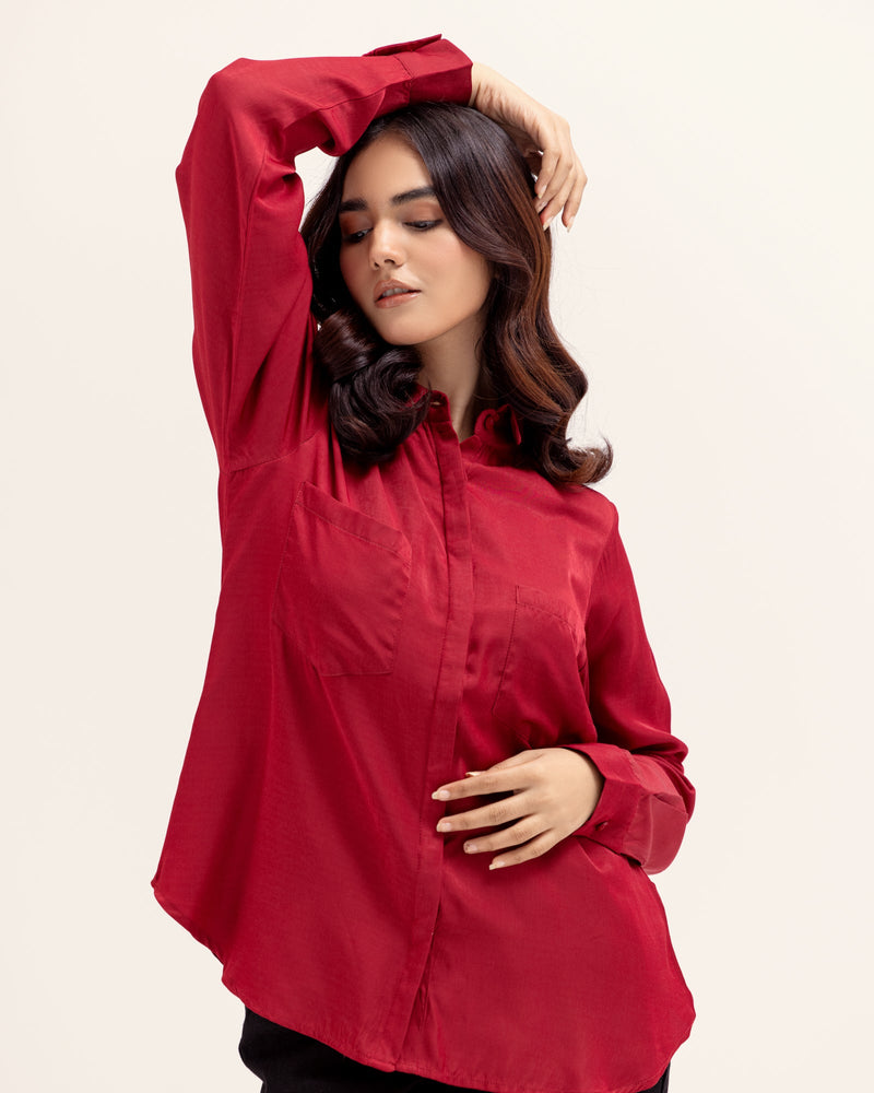Women Collared Shirt - Engine - Buy Now