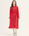 Women Red Long Dress For WOMEN TEES - ENGINE