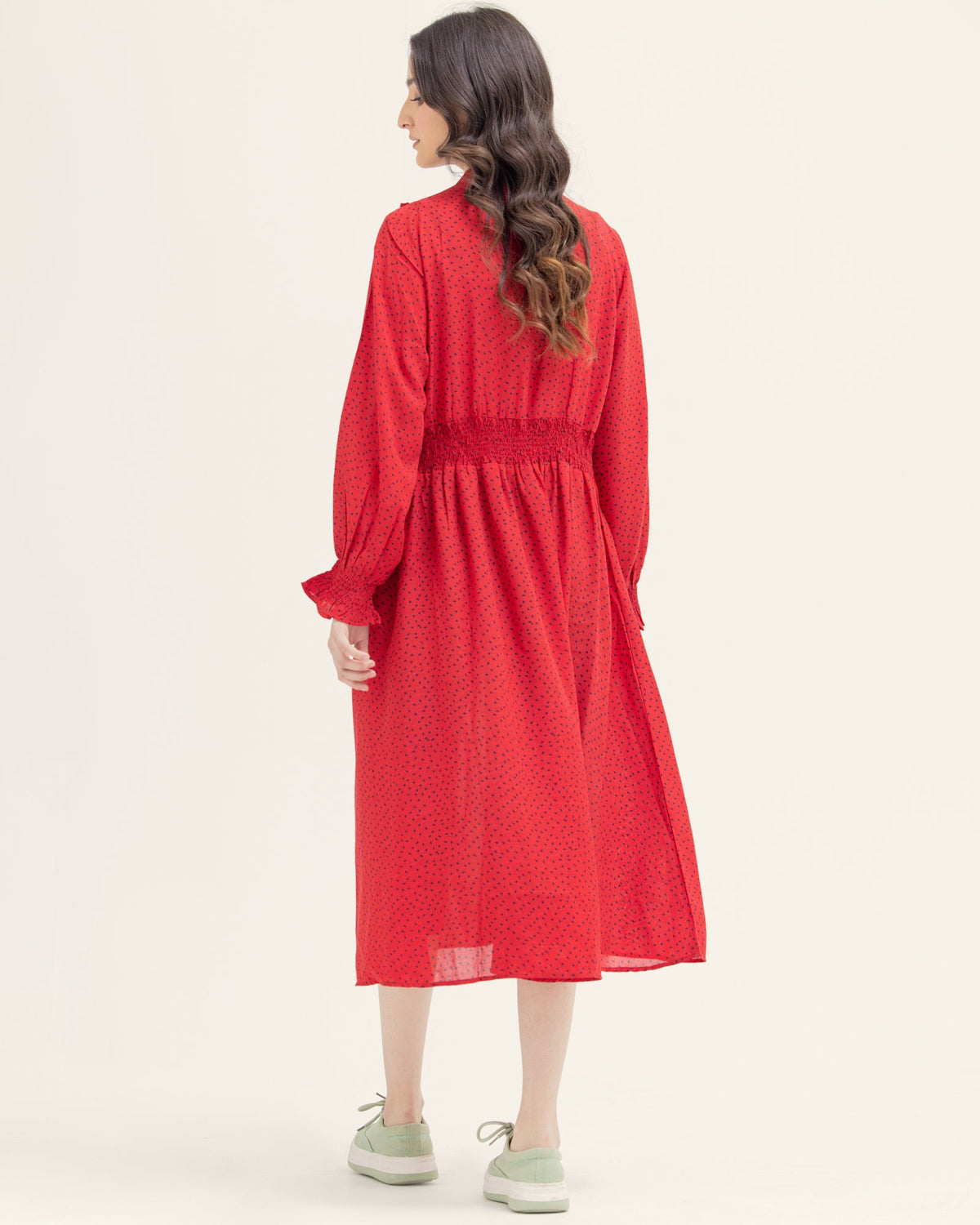 Women Red Long Dress - Engine - Buy Now