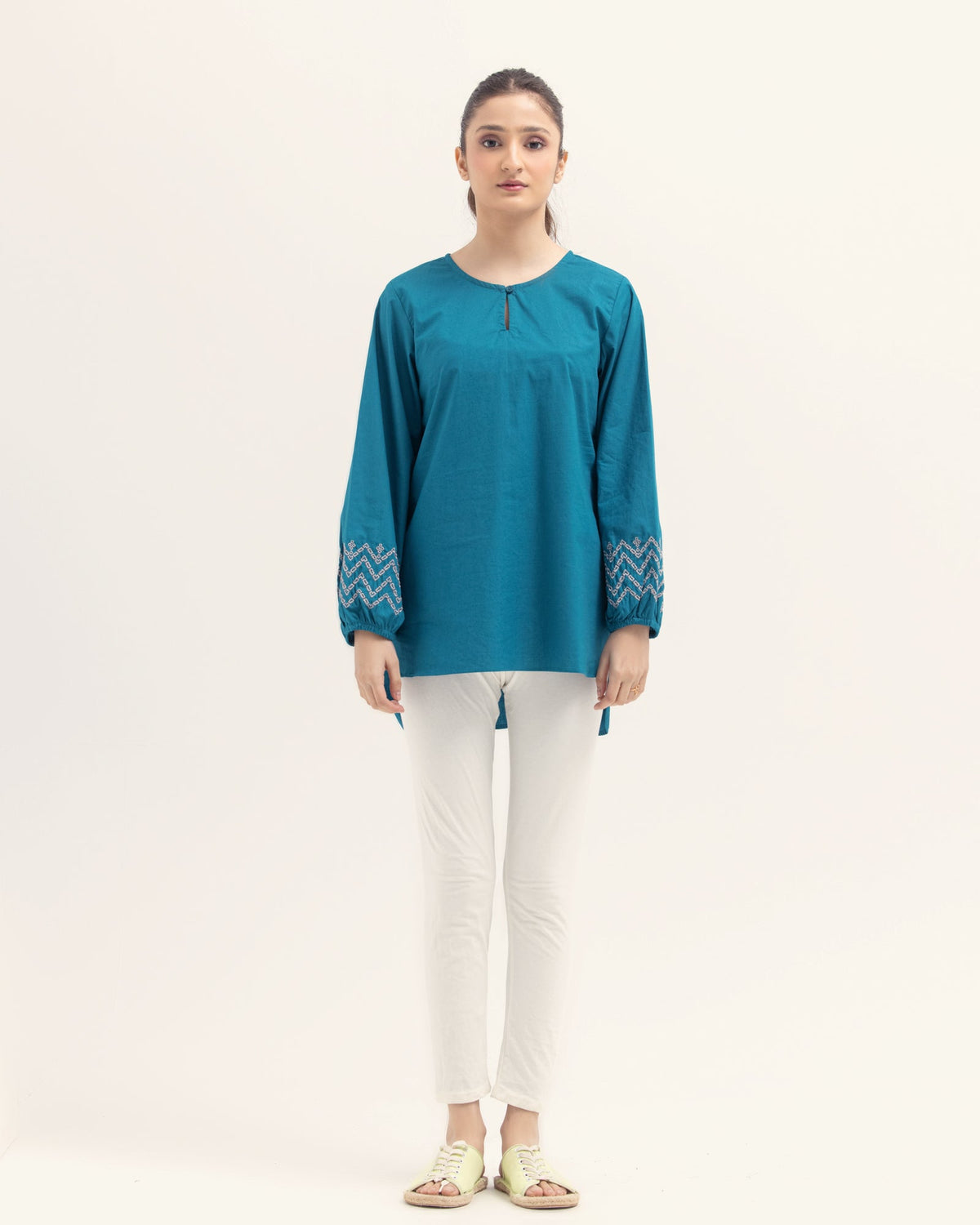 Women Teal Top - Engine - Buy Now
