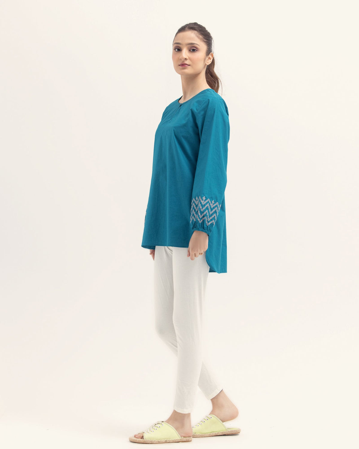 Women Teal Top - Engine - Buy Now