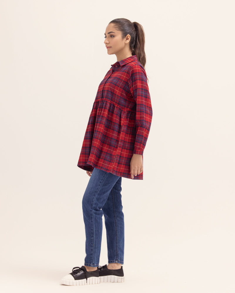 Women Plaid Top - Engine - Buy Now