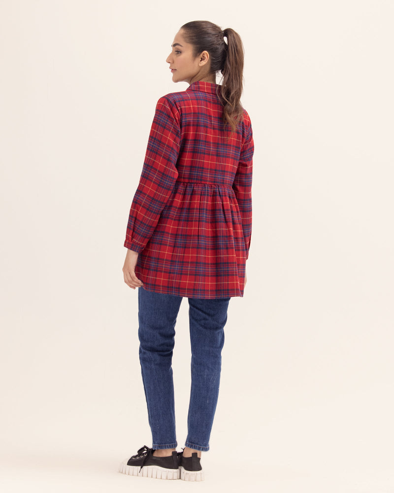 Women Plaid Top - Engine - Buy Now