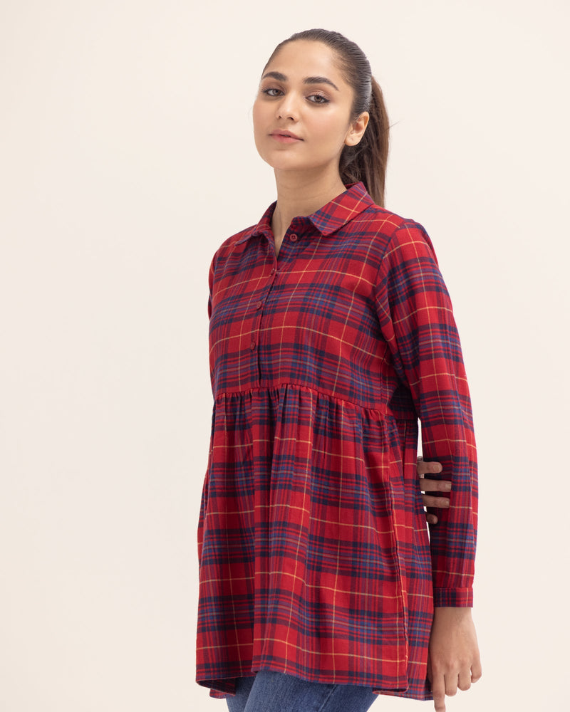 Women Plaid Top - Engine - Buy Now