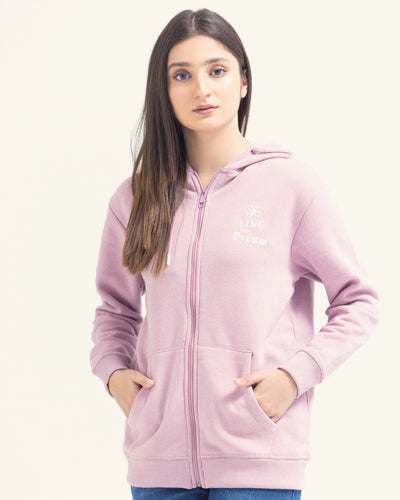 Women Fashion Zip Thru Upper