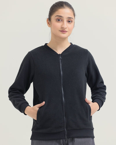 Women Fashion Zip Thru Upper