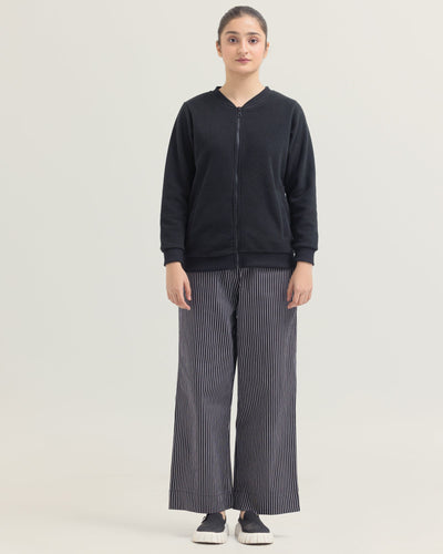 Women Fashion Zip Thru Upper