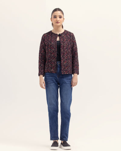 Women Fashion Front Open Upper