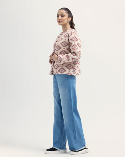 Women Fashion Front Open Upper