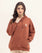 Women Brown Color Fashion Upper For WOMEN SWEATSHIRT - ENGINE