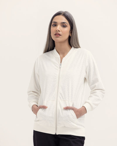 Women Fashion Zip Thru Upper