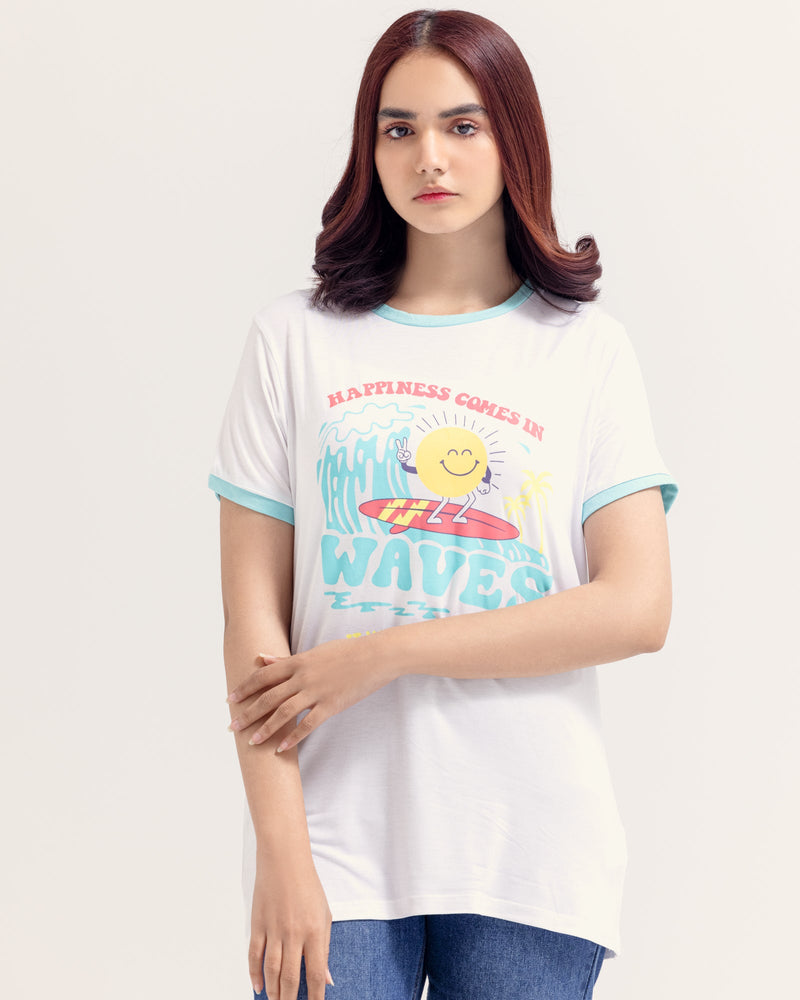 Women Graphic Tee - Engine - Buy Now