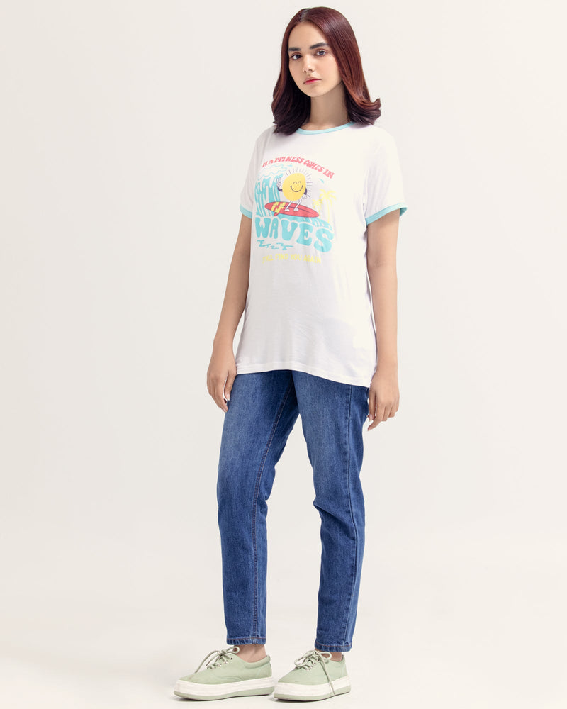 Women Graphic Tee - Engine - Buy Now