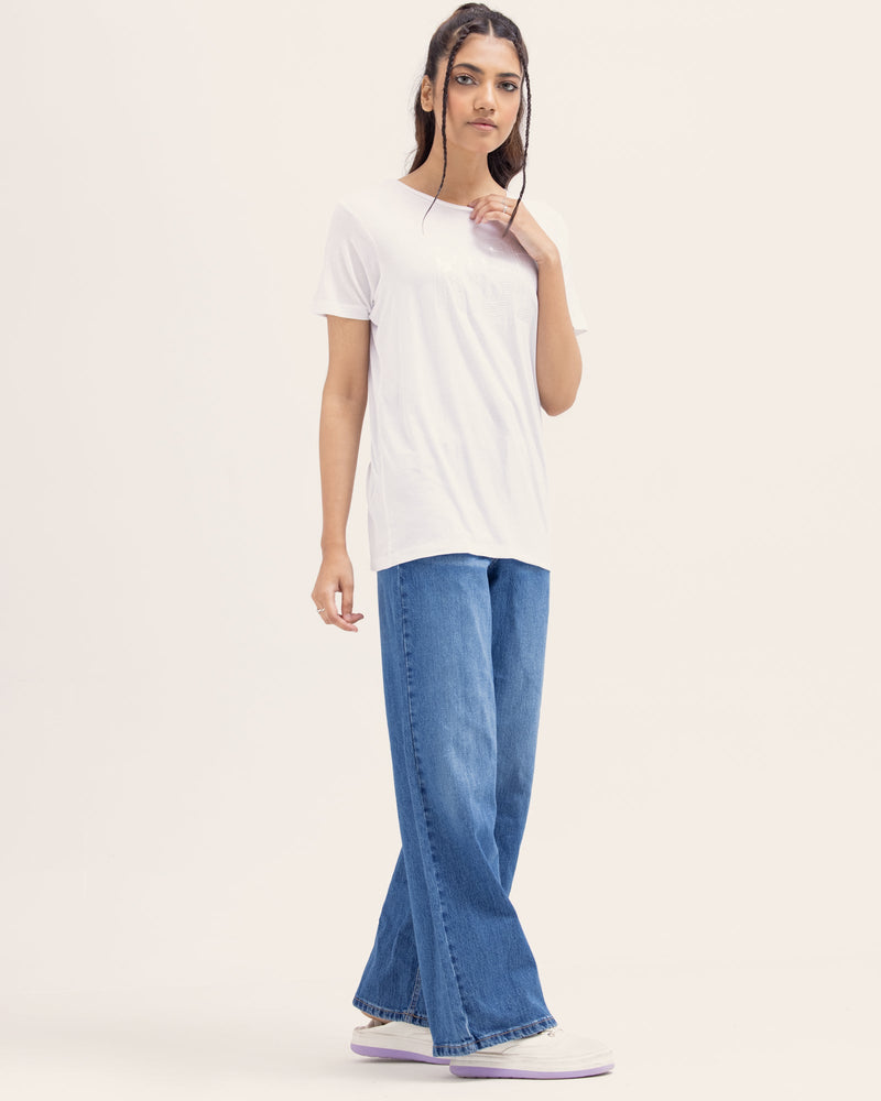 Women Plain T Shirt - Engine - Buy Now