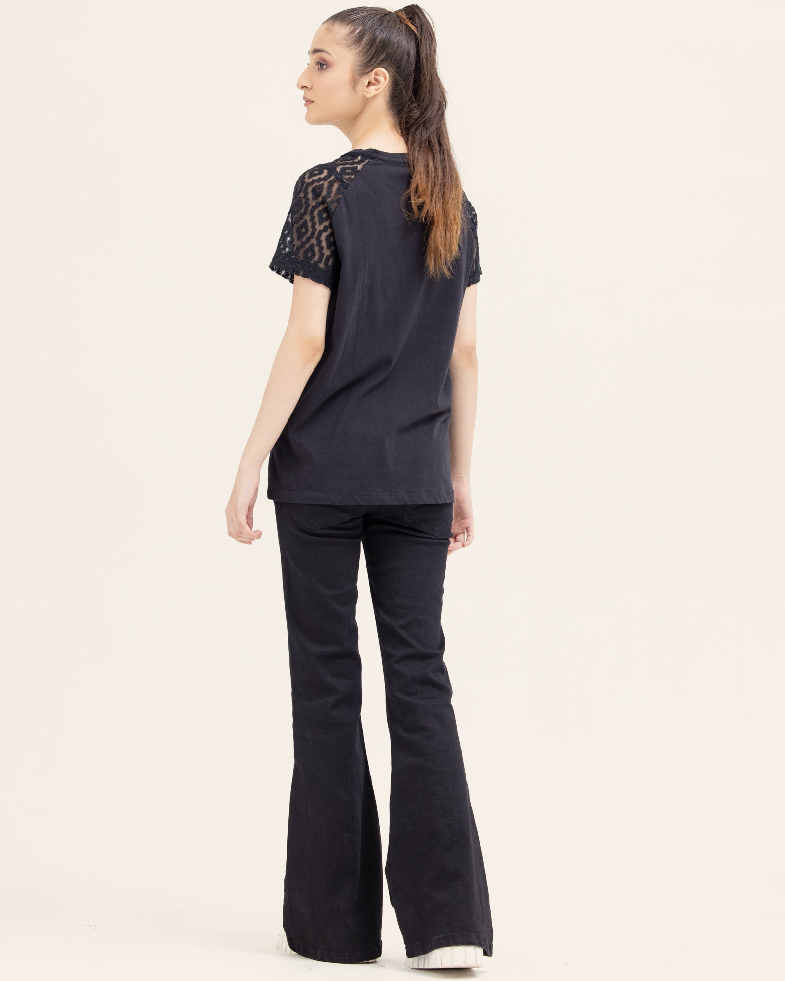 T-Shirt a Maniche Corte da Donna - Massimo Dutti - CH T-Shirt a Maniche Corte da Donna - Massimo Dutti - CH