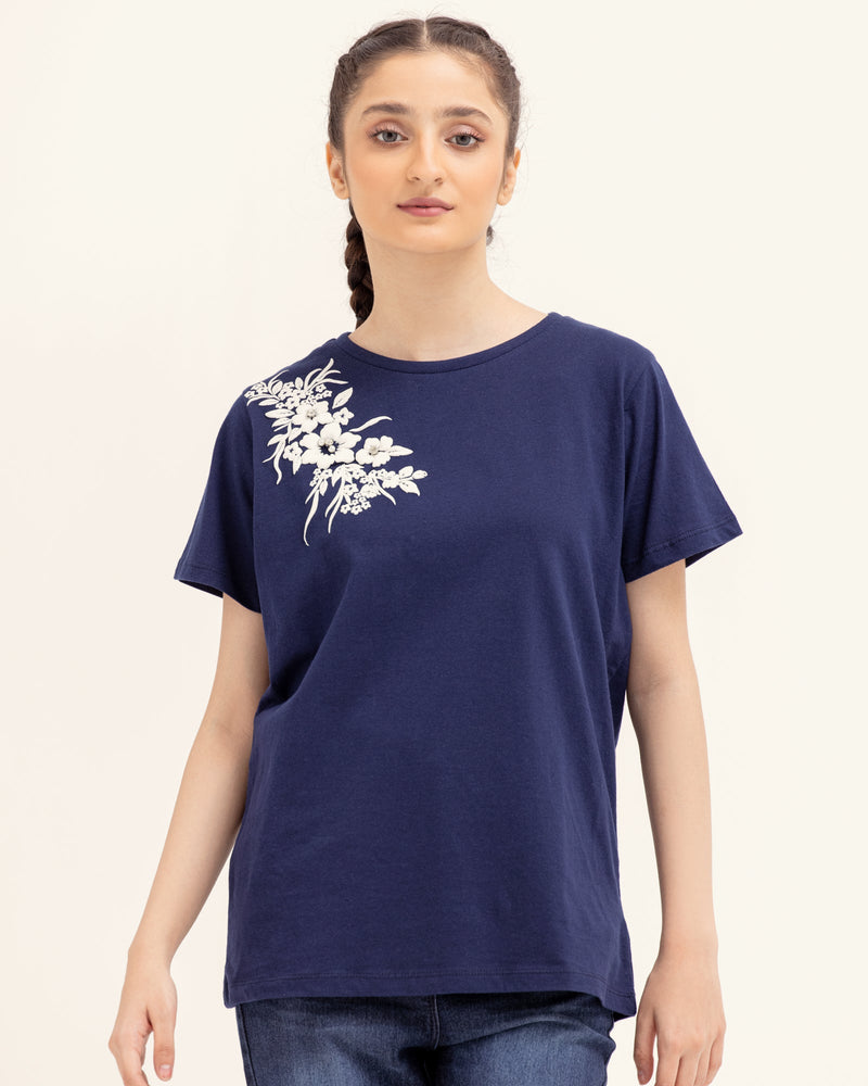 Women Printed T Shirt - Engine - Buy Now