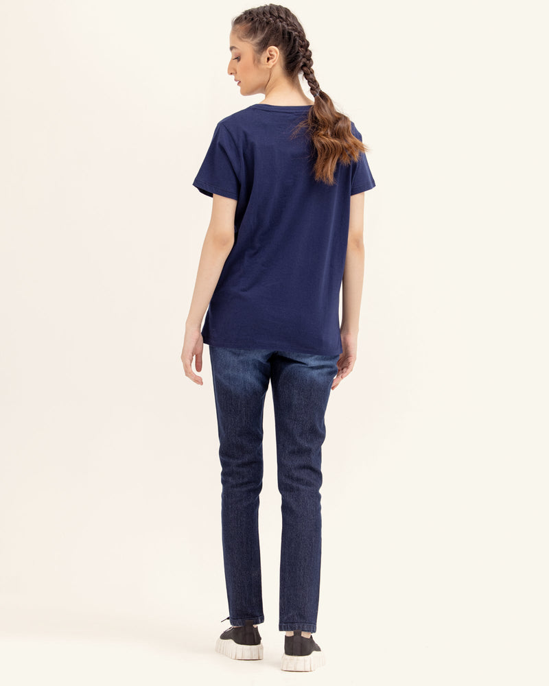 Women Printed T Shirt - Engine - Buy Now
