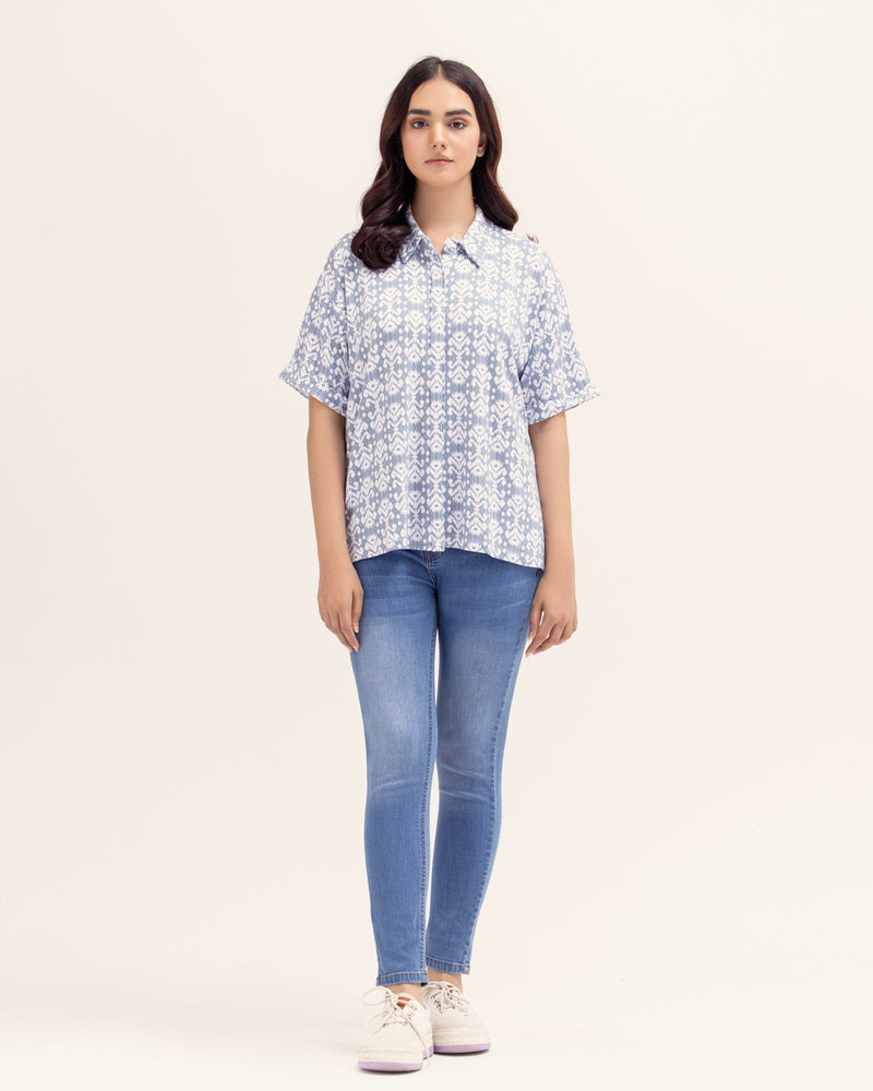 Women Printed Shirt - Engine - Buy Now