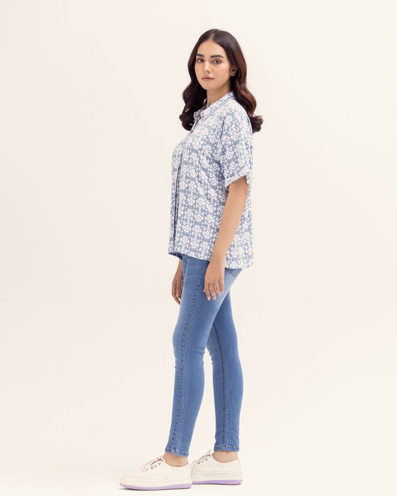 Women Printed Shirt - Engine - Buy Now