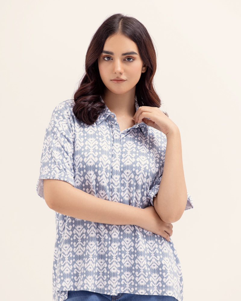 Women Printed Shirt - Engine - Buy Now