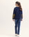 Women Navy Color Terry Fashion Sweat Shirt For WOMEN - ENGINE