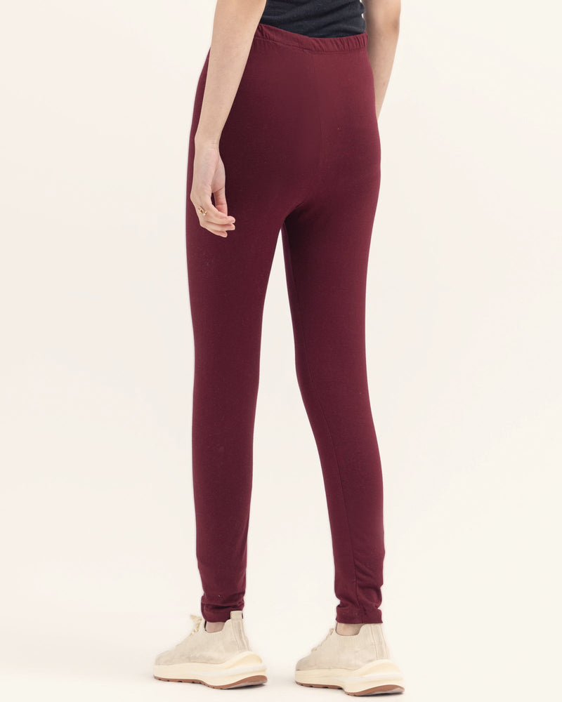 Women Maroon Tights - Engine - Buy Now