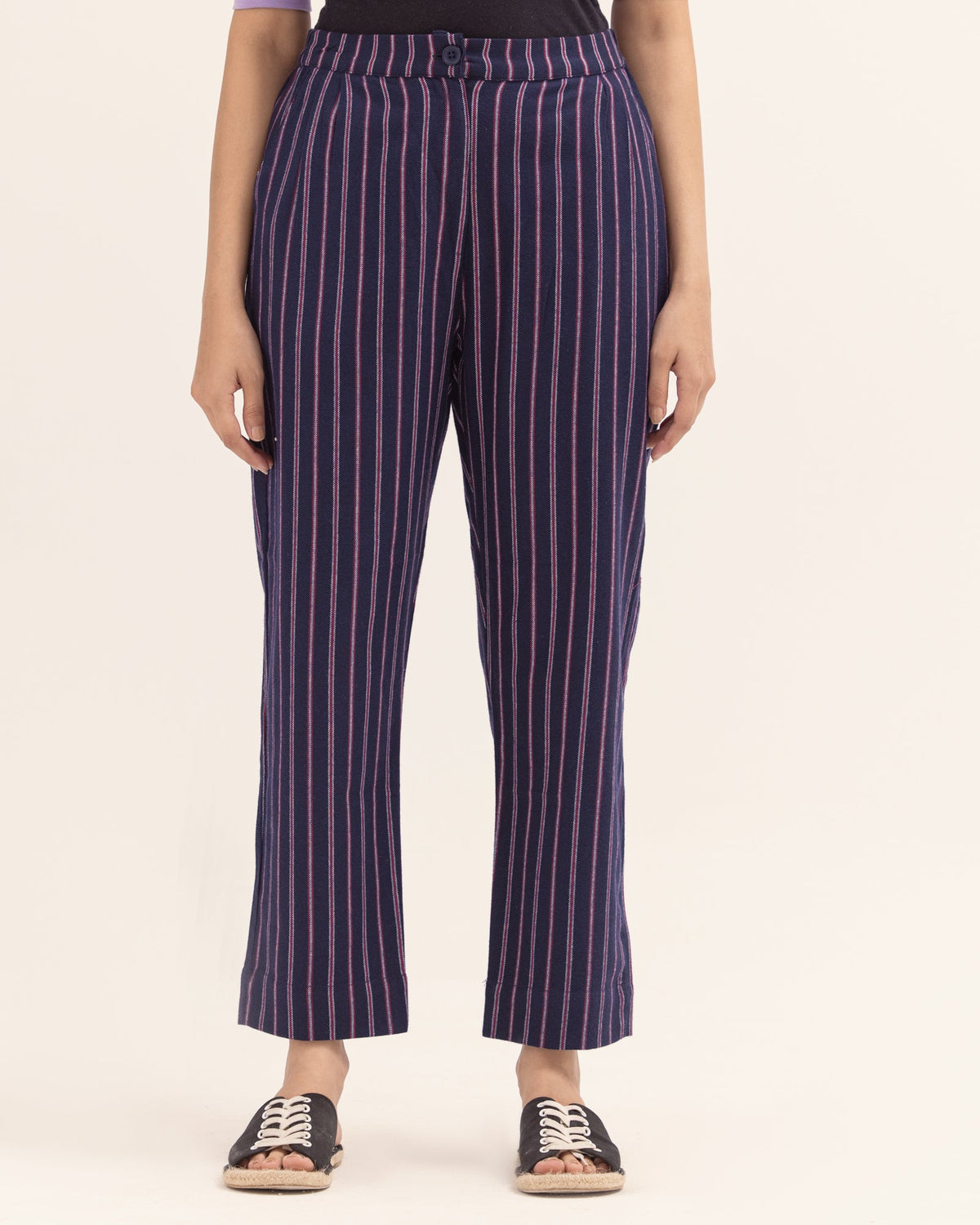 Women Striped Trouser - Engine - Buy Now