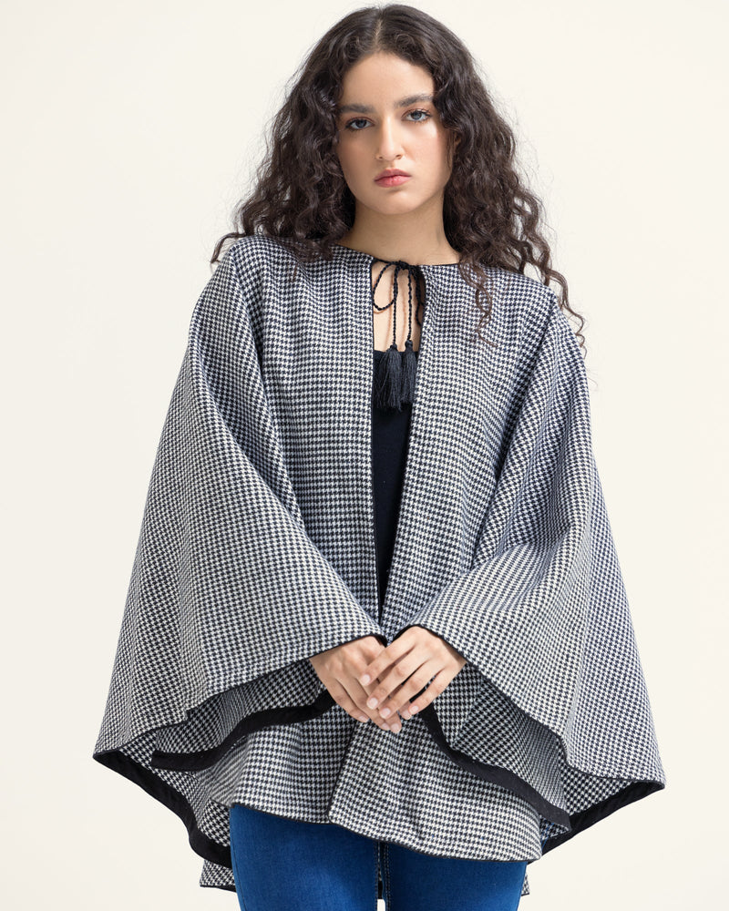 Women Printed Cape Shawl - Engine - Buy Now