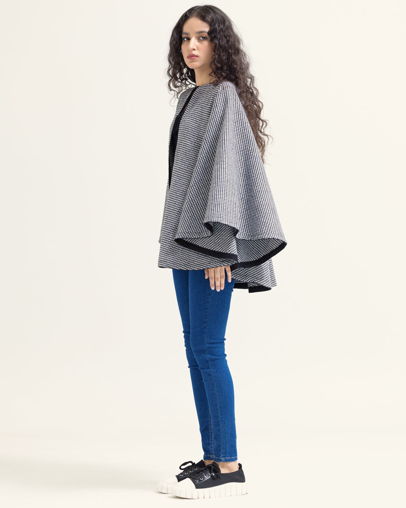 Women Printed Cape Shawl - Engine - Buy Now