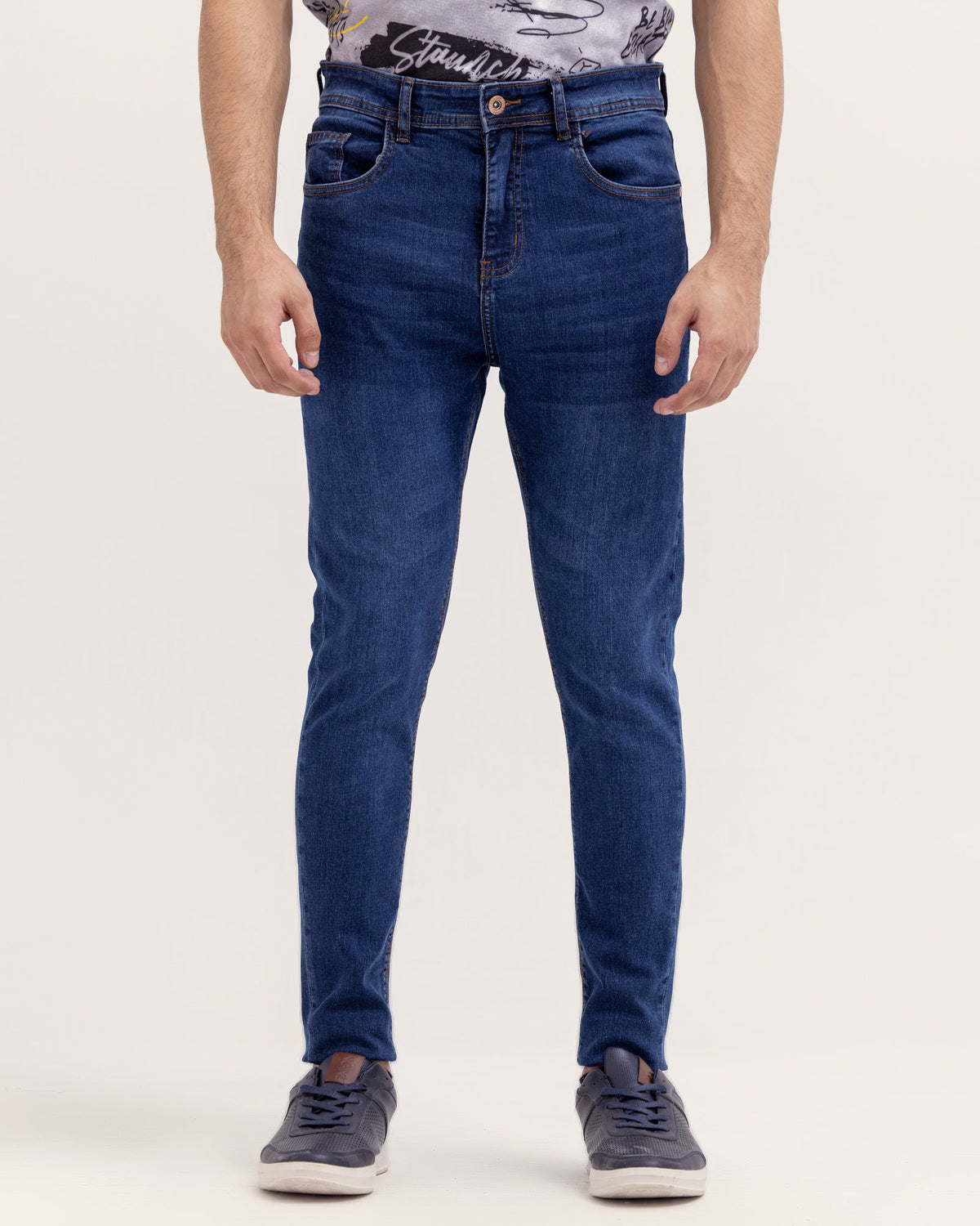 Men Carrot Fit Denim - Engine - Buy Now