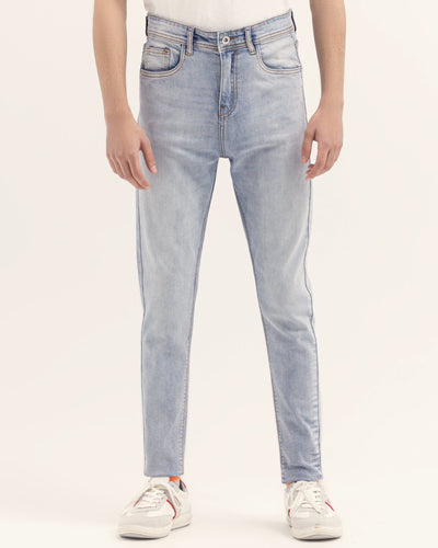 Men Carrot Fit Denim