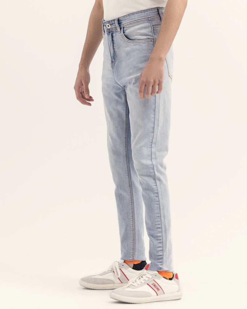 Men Carrot Fit Denim - Engine - Buy Now
