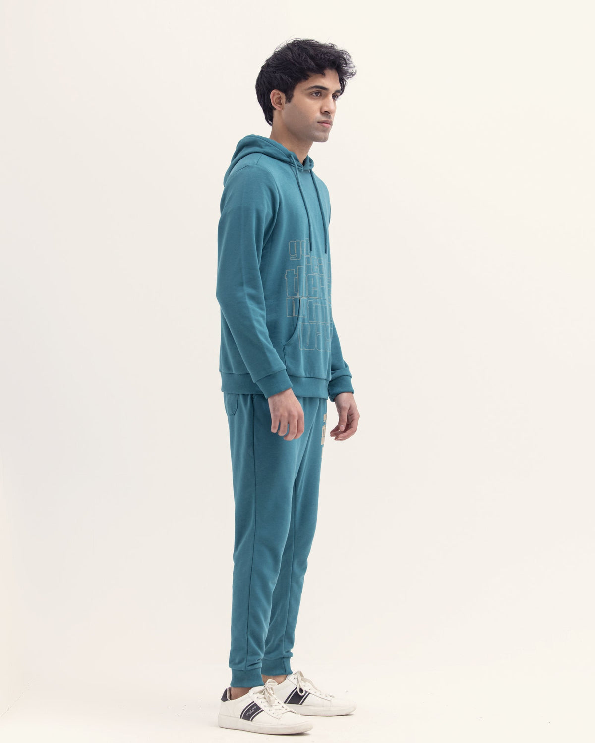 Men Hooded Co-ord Set - Engine - Buy Now