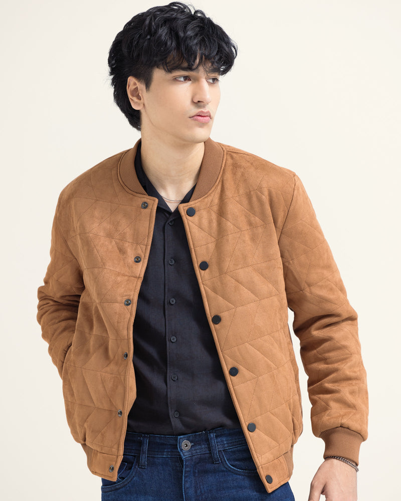 Men Suede Jacket - Engine - Buy Now