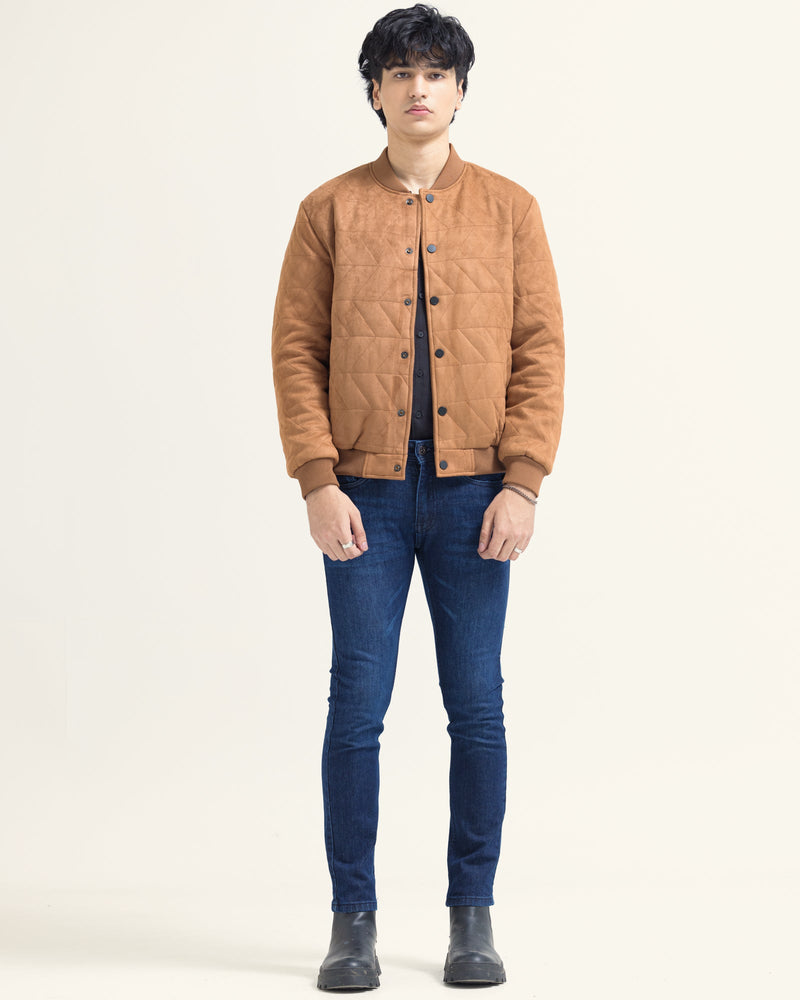 Men Suede Jacket - Engine - Buy Now