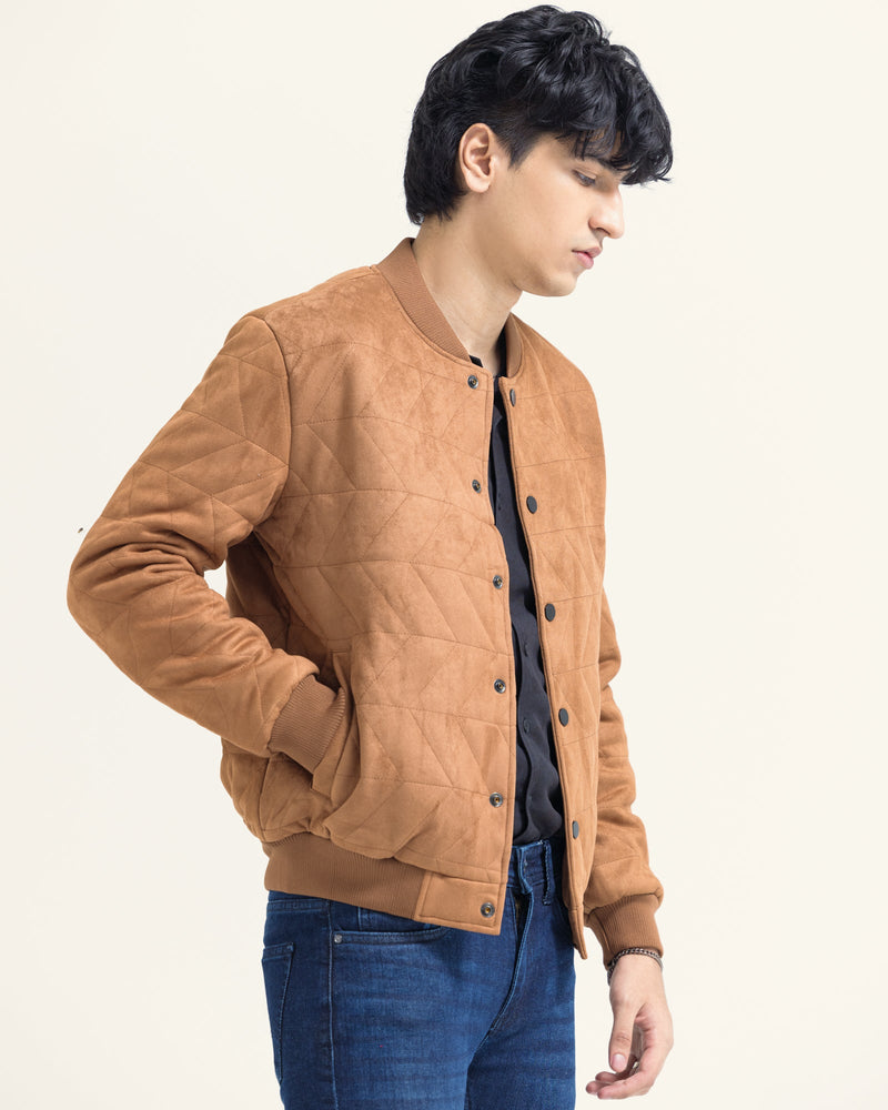 Men Suede Jacket - Engine - Buy Now