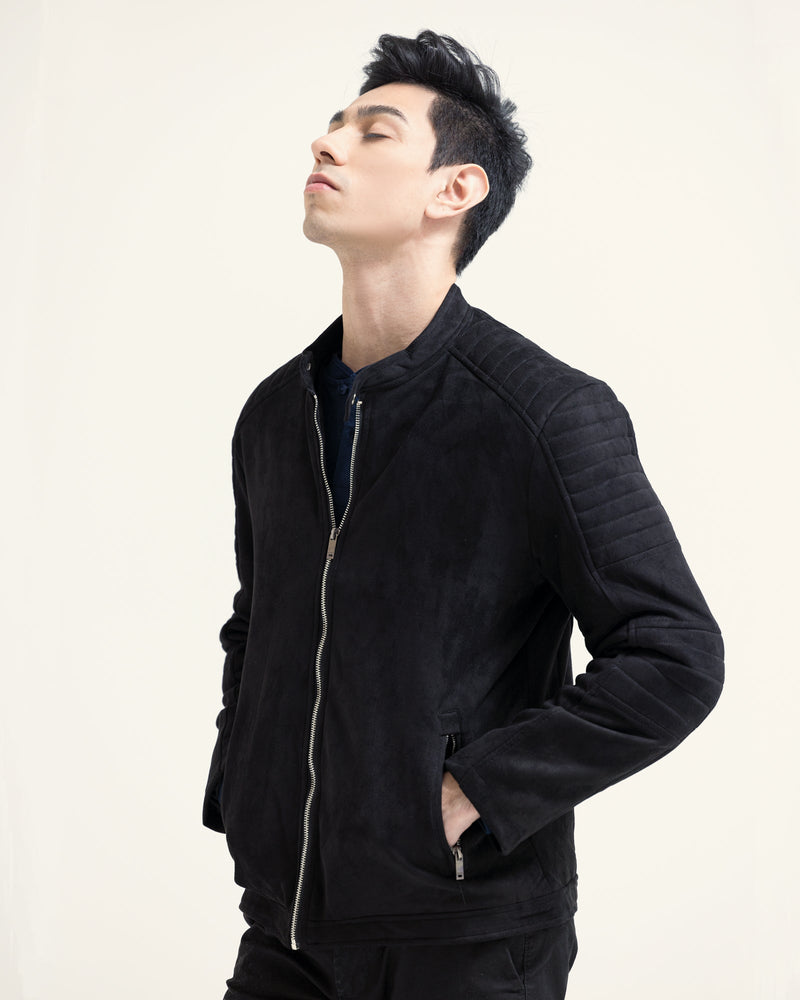 Men Suede Jacket - Engine - Buy Now