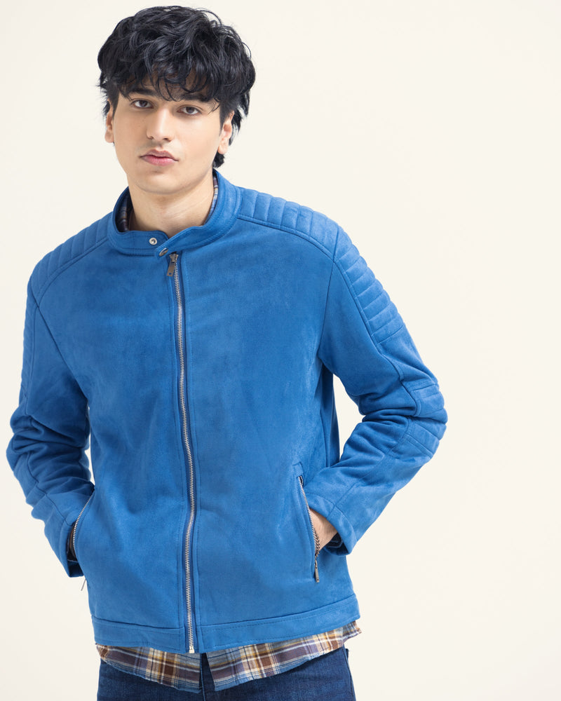 Men Suede Jacket - Engine - Buy Now