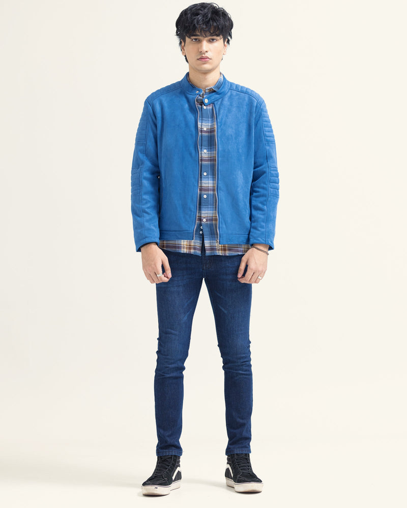 Men Suede Jacket - Engine - Buy Now