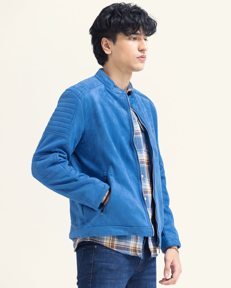 Men Suede Jacket - Engine - Buy Now