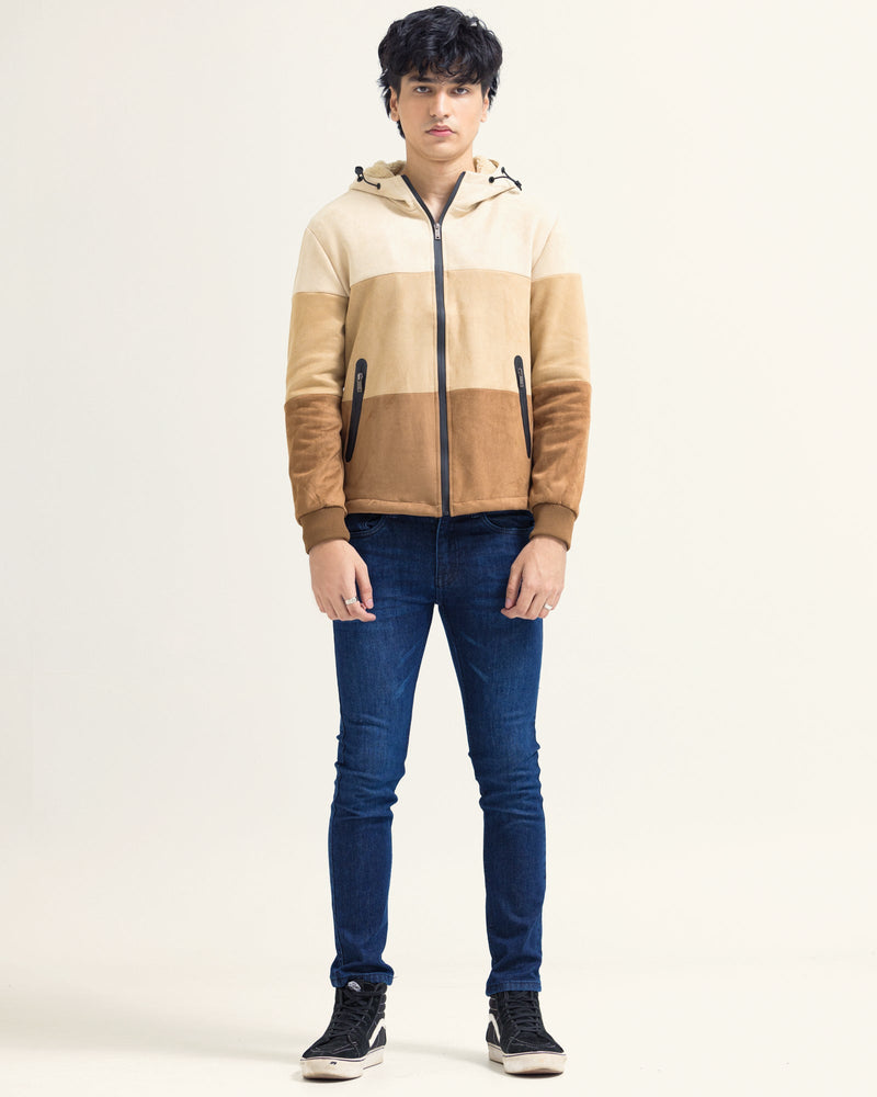 Men Suede Jacket - Engine - Buy Now
