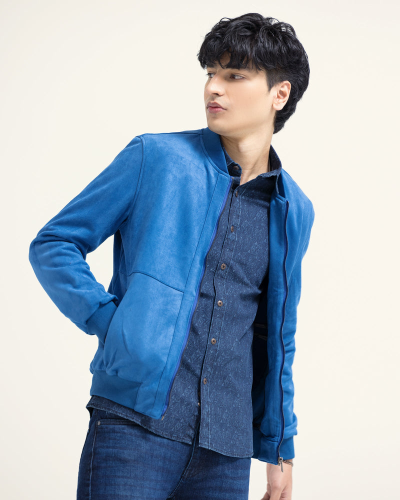 Men Suede Jacket - Engine - Buy Now