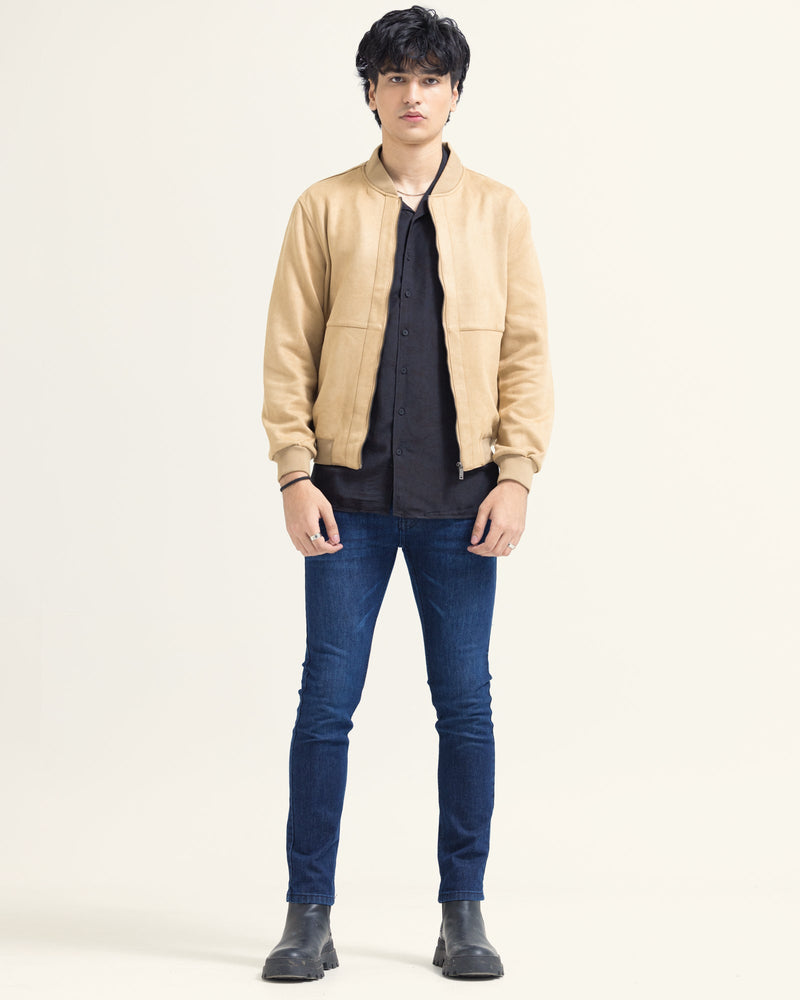 Men Suede Jacket - Engine - Buy Now
