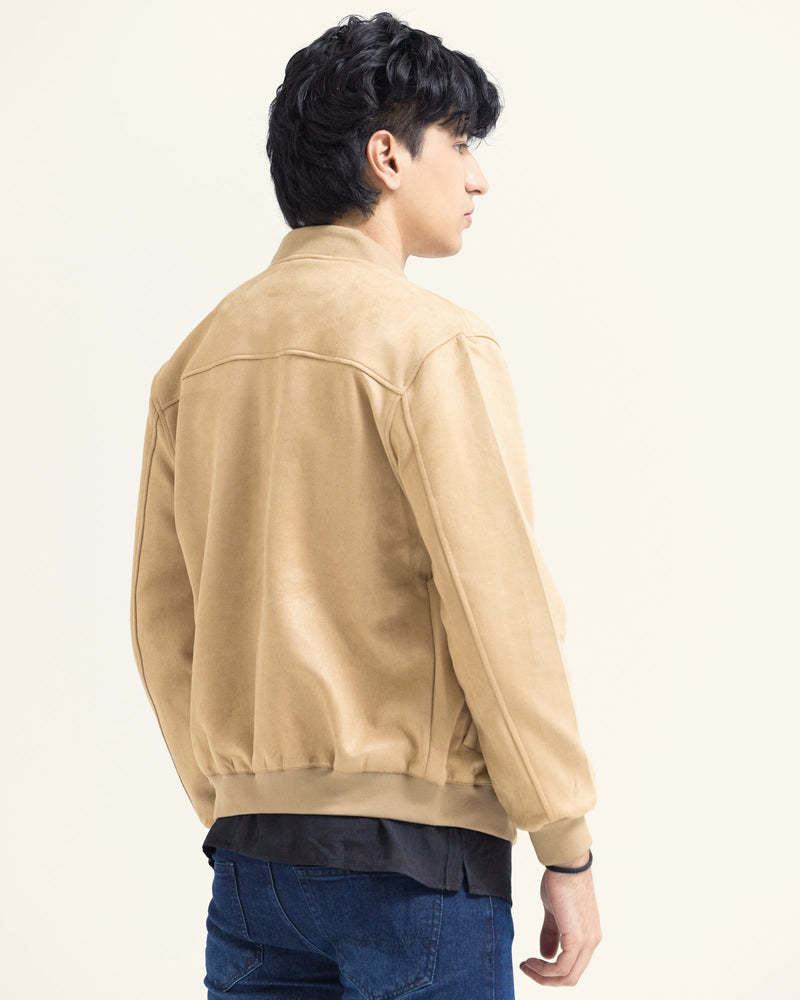 Men Suede Jacket - Engine - Buy Now