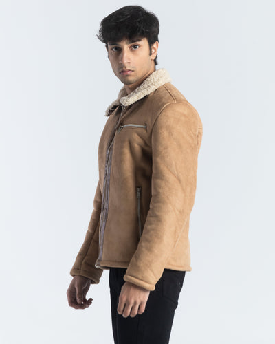 Men Suede Jacket