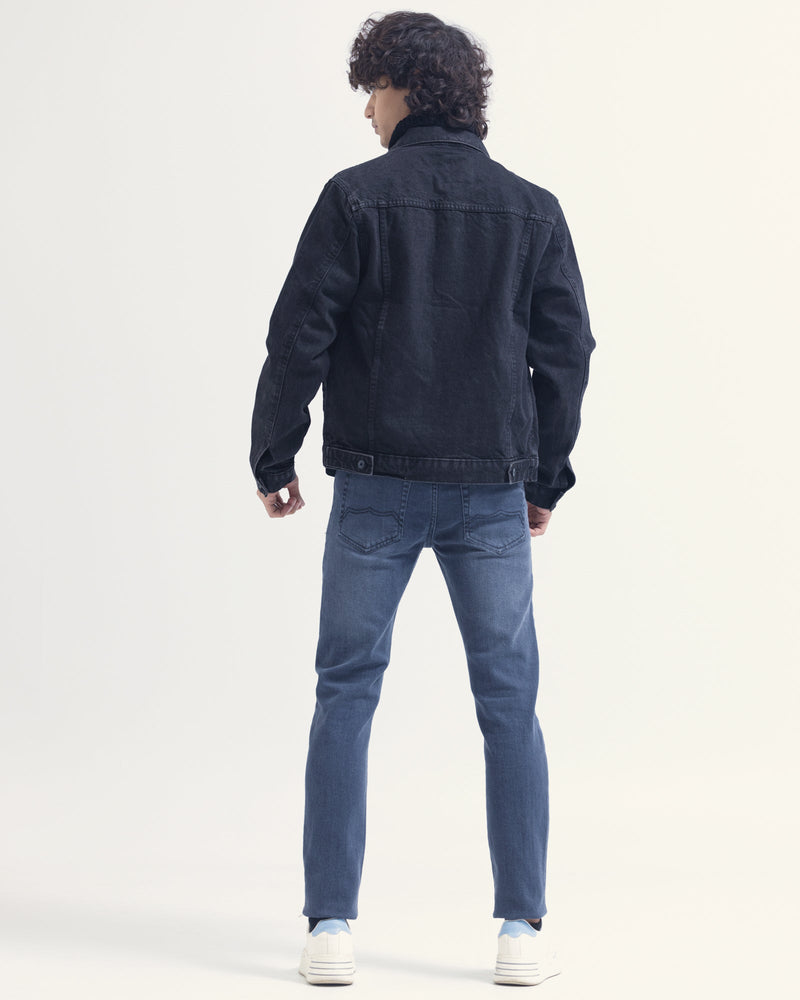 Men Denim Jacket - Engine - Buy Now