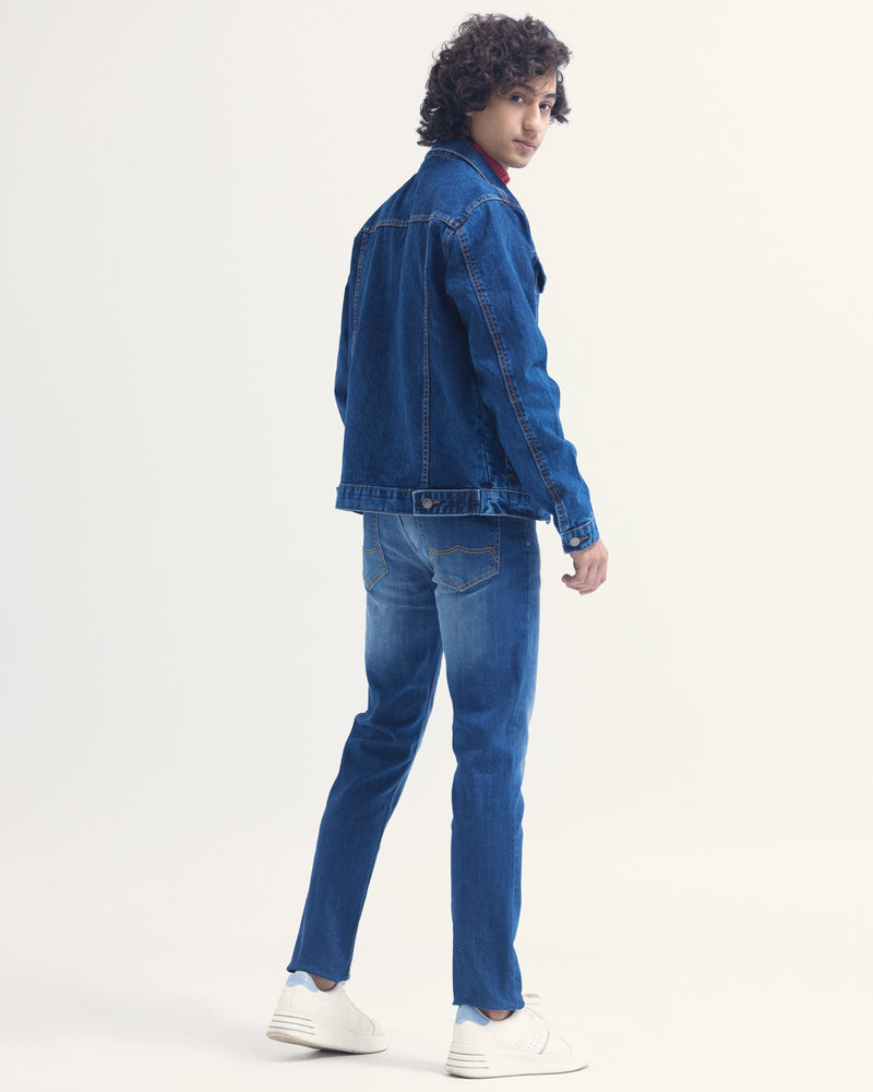 Men Denim Jacket - Engine - Buy Now