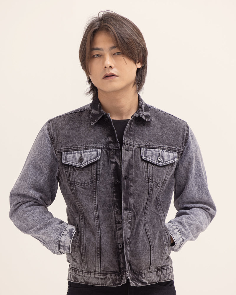 Men Denim Jacket - Engine - Buy Now