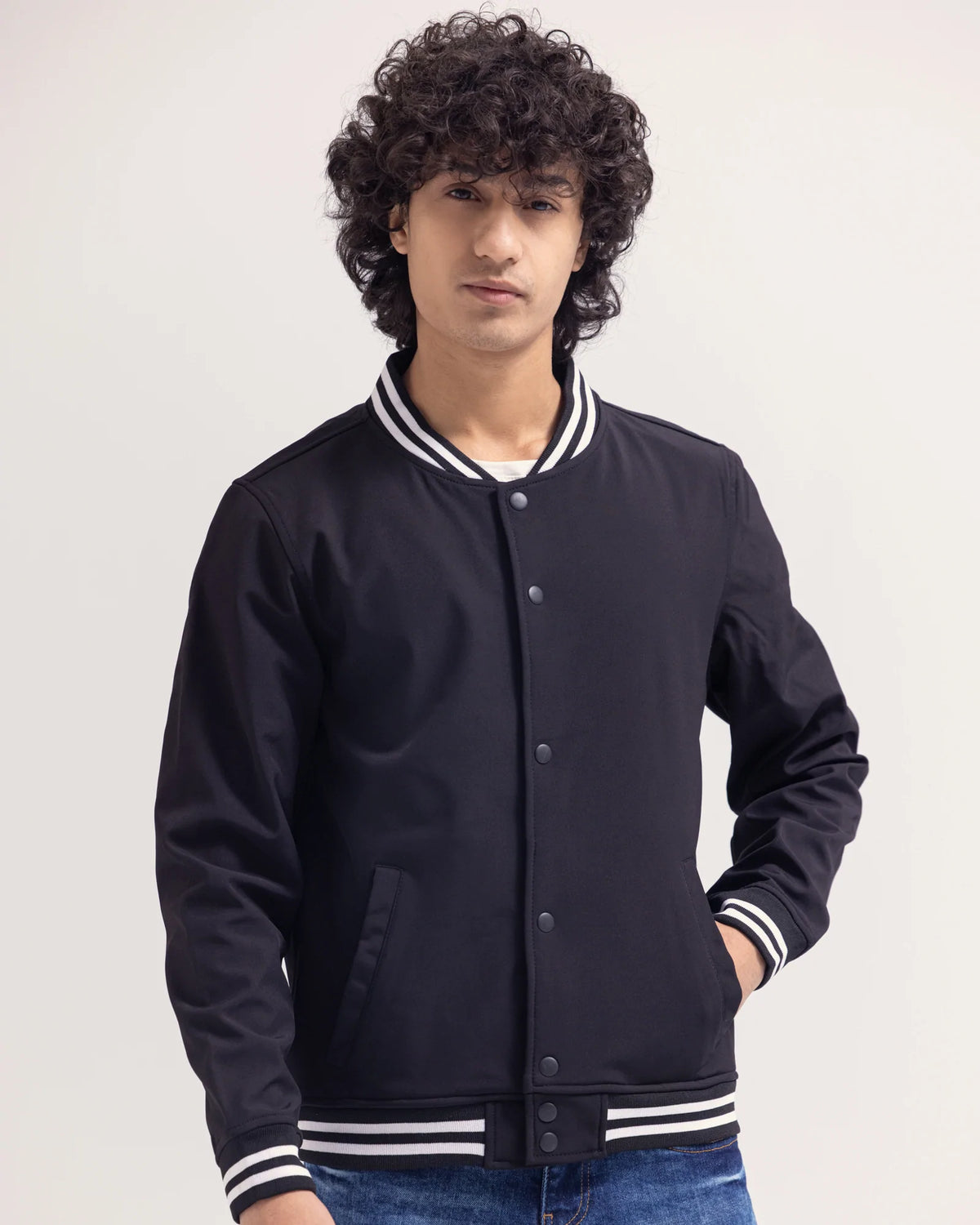 Men Varsity Jacket - Engine - Buy Now